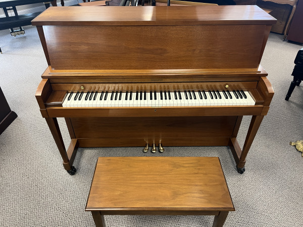 1963 Walnut Baldwin Hamilton studio piano - Upright - Studio Pianos